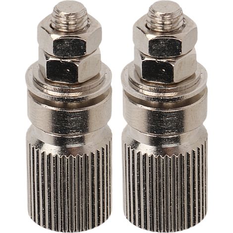 Deux connecteurs filetés M5 avec bornes de courant, durables, résistants à l'usure, conductivité stable, pratiques et faciles à remplacer. (1/5)
