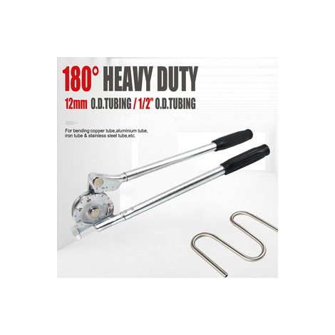 Cintreuse à levier 12 mm / 1/2″ – Pour tube cuivre et inox mince – Modèle CT‑364‑08A / 08M, angle précis (1/5)
