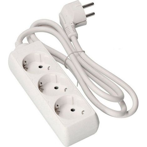 Blocco per elettroerosione - 3 prese Schuko - 16A - 3m - 41033 (1/2)