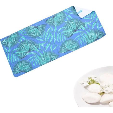 Beach Towel - Multicolor Microfiber - Quick-Drying and Highly Absorbent