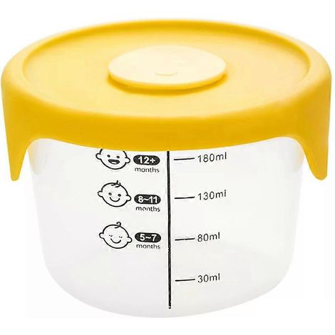 HONORNIC - Boîte de conservation portable pour aliments pour bébé - Hygiénique, facile à utiliser, durable, pratique et de haute qualité - Boîte de conservation sécurisée