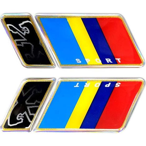 Fregi Sportivi Universali per Auto Peugeot, Kit Full (1/5)