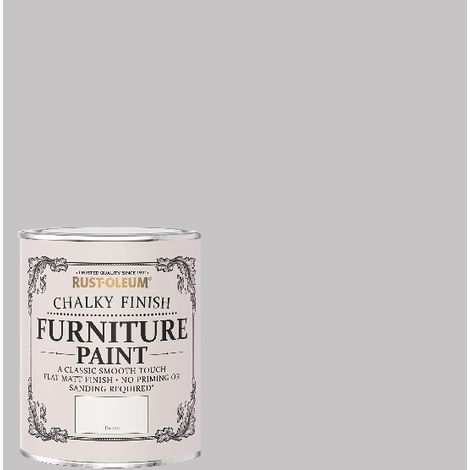 Rust-Oleum Chalk Chalky Furniture Paint Cotton 750ML