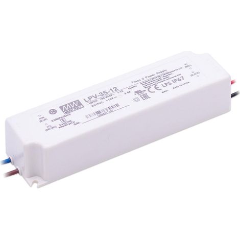Mean Well LPV-35-12 Netzteil 36W 12V 3A IP67 Schaltnetzteil CV