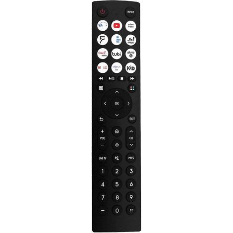 Télécommande pour téléviseur compatible avec Hisense 43A53FUV (1/5)