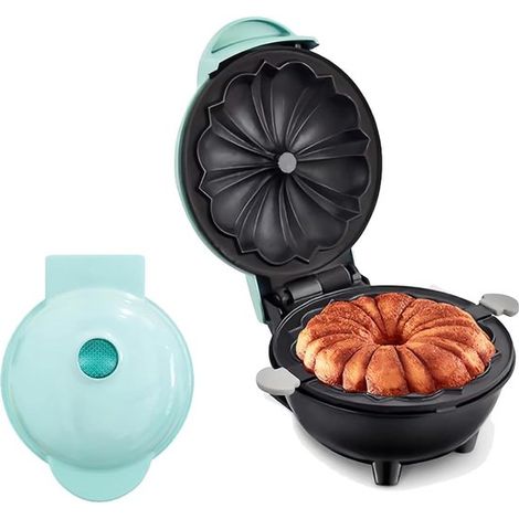Kuchenautomat – Mini-Kuchenautomat und Brotbackautomat – Kompaktes Backgerät für hausgemachte Kuchen und Brötchen – 350 W – 220 V (1/5)