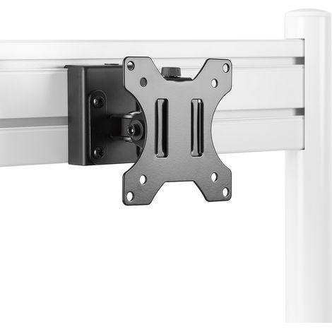 Support moniteur PC 13''-27'' pour rail de fixation Slatwall