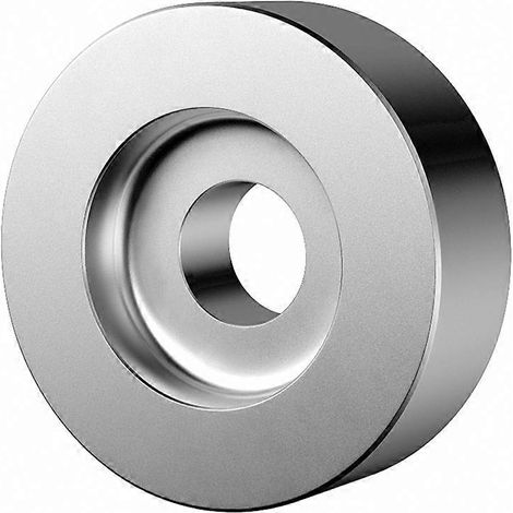 Aluminium 45 RPM Disque Platine Adaptateur pour 7Inch Vinyle SL1200 Series LP Lecteur de Disques Vinyle Argent (1/5)