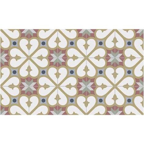 tappeto vinilico stampato "bcn color", 45x75 cm (1/4)