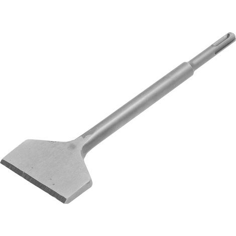 Marteau de démolition rotatif à tige ronde, burin mince pour carrelage large, grattoir pour mur et sol, 3 pouces x 10 pouces (1/5)