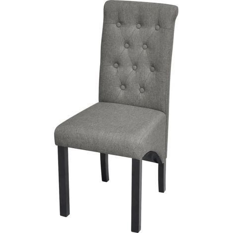 Maison Exclusive - Sillas de comedor giratorias 2 unidades tela g
