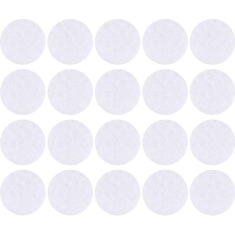 Lot de 2 paquets/100 filtres de rechange en coton pour microdermabrasion, aspirateur facial-1.00X0.10X0.10CM-White