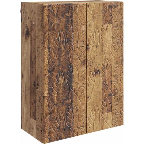 Wandschrank Altholz 66 x 34,5 x 90 cm Holzwerkstoff vidaXL