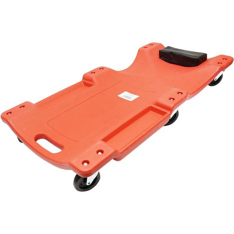 Carrello sotto Auto con poggiatesta, Carrello Officina, Lettino Sotto Auto