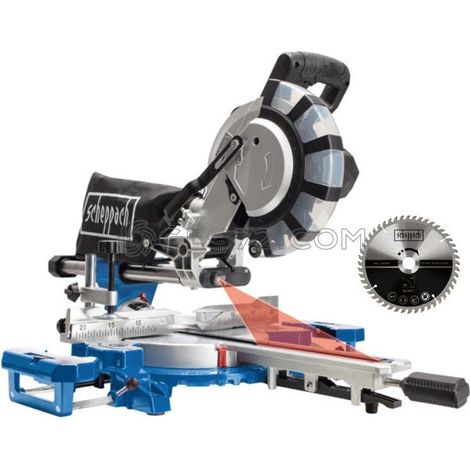 Tronzadora radial SCHEPPACH HM254SPX - 2200 W Ø255mm - 5901222901 (1/7)