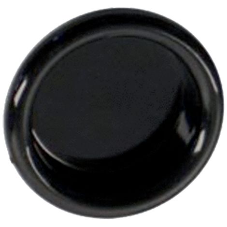 Poignée cuvette ronde à encastrer MONIN - Ø 30 mm - noir - 131 250 (1/2)