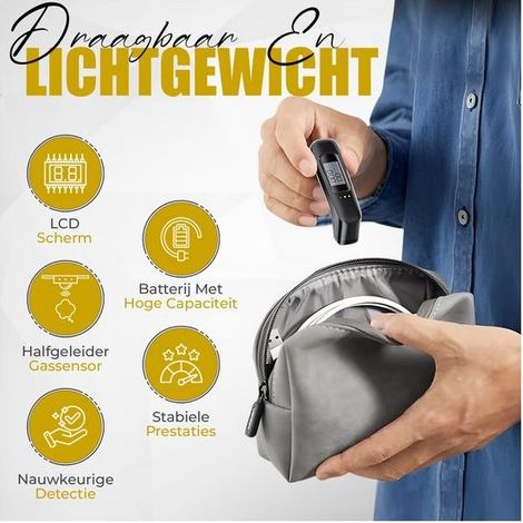 Compressore d'aria digitale ricaricabile senza punta, compatibile con le valvole standard, per la Francia, il Belgio e i paesi bassi (1/5)
