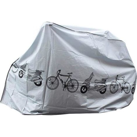 Couverture vélo Universel, Housse imperméable vélo, Scooter vélo est étanche à la Pluie, Anti-poussière et résistant aux UV, adapt (1/4)