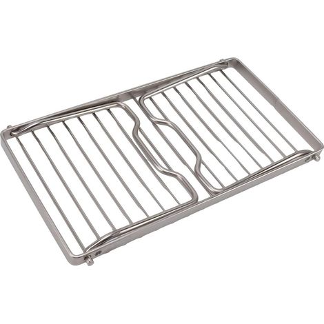 Portable pliable grille en acier inoxydable 15 pouces camping mini (1/5)