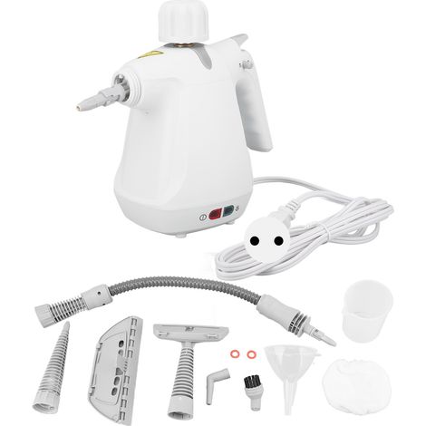 Nettoyeur à vapeur 1000W, Machine de nettoyage Portable à haute température et pression avec Valve de sécurité, prise ue 220-240V (1/5)