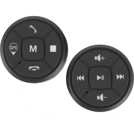 Bouton de commande du volume au volant, interrupteur de la télécommande sans fil GPS (1/5)