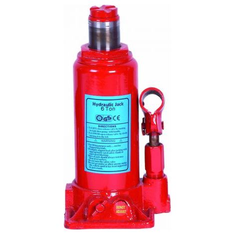 GATO HIDRÁULICO DE BOTELLA 6 TONELADAS DE CARGA G80103 - MAXIMA (1/3)