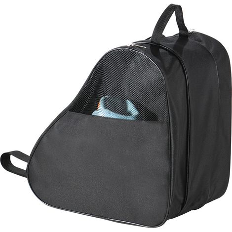Sac pour patins à glace et à roulettes avec bandoulière réglable pour filles, garçons et la plupart des adultes. Sac pour patins d'extérieur. (1/5)