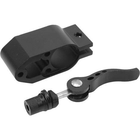 Pince pliante pour Scooter électrique de 10 pouces Remplacement léger en alliage d'aluminium Serrure de poteau pliante améliorée.