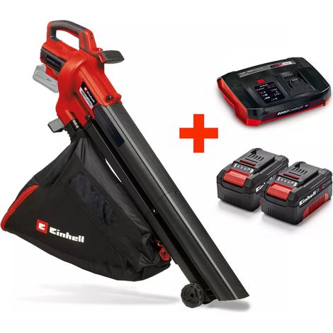 Einhell Akku Laubsauger VENTURRO 18/210 Laubbläser + Boostladegerät +2 x 4.0 Ah Akku (1/5)