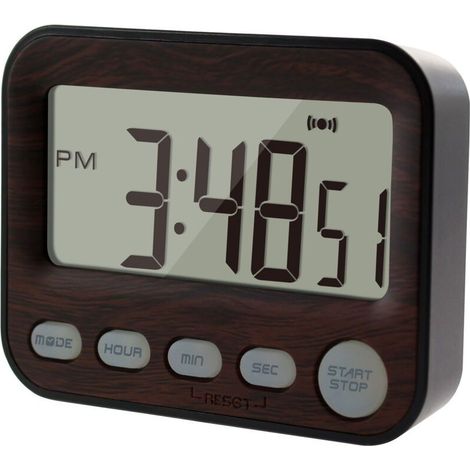 Countdown-Timer – Kochtimer – Magnetische Digitalstoppuhr mit großem LED-Display – Akustische Erinnerung für Lernen, Kochen, Sport, Kinderschulzeit (1/5)