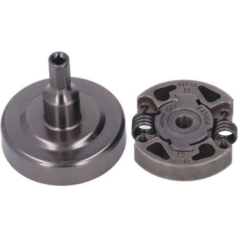 Kit d'embrayage et cloche d'embrayage pour débroussailleuses Stihl FS38, FS40, FS45, FS50, FS55, FS70 et autres séries, accessoires pour débroussailleuses, pignon avec tambour d'embrayage, pièces déta (1/5)