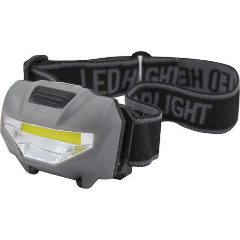 Compact Uni-Com Head Torch - 3W COB LED, Adjustable Strap