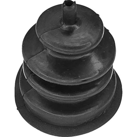 Soufflet de levier de vitesse caoutchouc universel de protection en caoutchouc souple noir Voiture Moto Tondeuse Tracteur Mini pelle Machine, 3 x 39 x 45mm