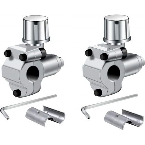 2 Pcs BPV-31 Valve Perforés, Valve de Remplacement pour Climatisation Compatible avec les Tuyaux de Diamètre Extérieur 1/4 inch, 5/16 inch, 3/8 inch (1/5)