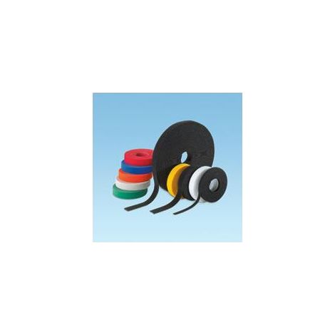 Panduit Hook & Loop Cable Tie, 15' roll, Black Kabelbinder Nylon Schwarz