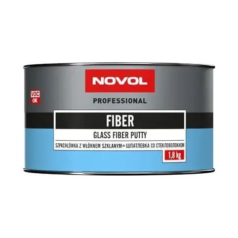 Mastic fibreux avec fibres de verre novol 1800 g + durcisseur