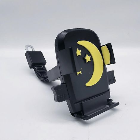 Support de téléphone pour vélo, fixation pour téléphone de moto au guidon, pince pour téléphone portable (1/5)