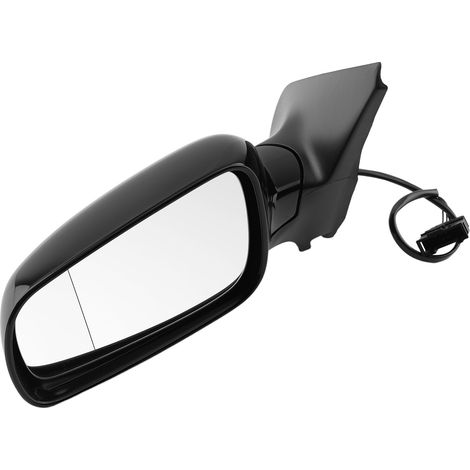 Außenspiegel Links Asphärisch for VW Golf Mk4 Bora 98-06 1J1857507D Schwarz (1/5)