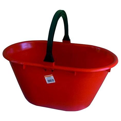 Cesta Ovale Manico Plastica L 20 Ics
