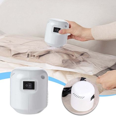 Pompe à air électrique domestique Irovami blanche (1/5)