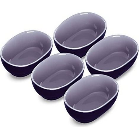 Bols bleus par 5 ts-01026460 - appareil a fondue tefal