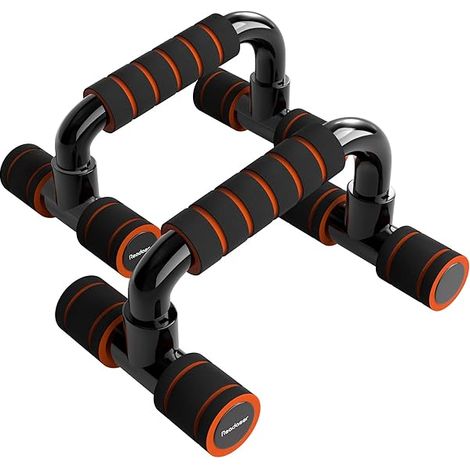 Barres De Push-Up - Structure Antidérapante - Poignées En Mousse Rembourrée - Pour Entraînement À La Force Du Haut Du Corps - Par 2 (1/3)