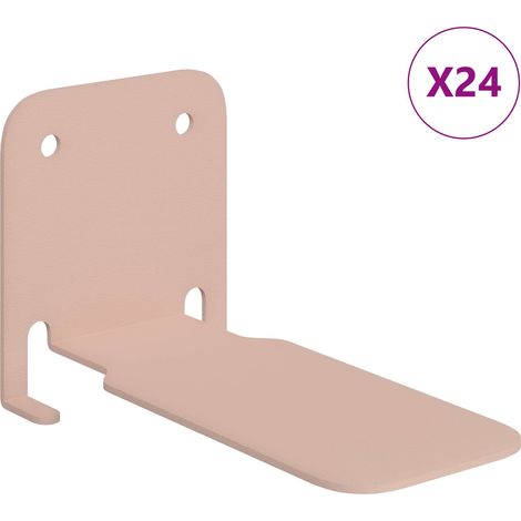 Maison Exclusive - Schwebendes Regal mit Regal 24 pcs Rosa 6 x 10