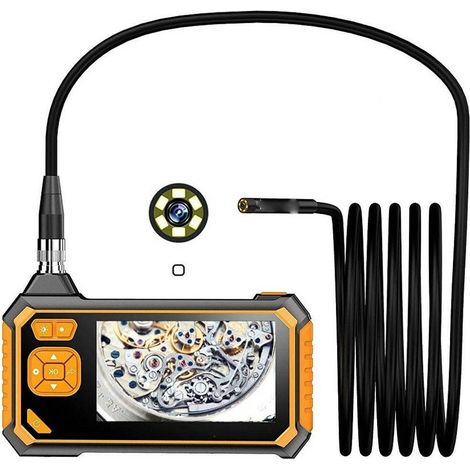TRADE SHOP - Telecamera Endoscopica 5 Mt Monitor Sonda 4.3 Pollici Videocamera Impermeabile - (1/5)
