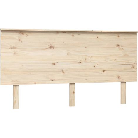 Maison Exclusive - Testiera per Letto 154x6x82,5 cm Legno Massello di Pino (1/5)