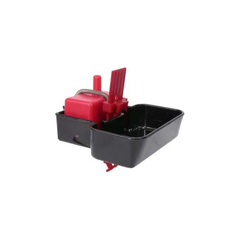 ABBEVERATOIO AUTOMATICO A VASCHETTA PER VOLATILI  cm.6x13x12h.    NOVITAL