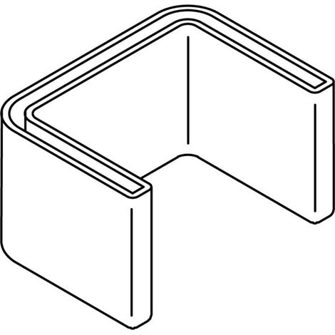 niedax Schutzkappe U-Stiele 15J8-U60 Kunststoff gelb