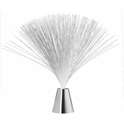 HOXILEELEO - Lampe à fibre optique – Lampe de bureau LED rotative à fibre optique avec changement de couleur – Fonctionne sur piles – Idéale pour une chambre d'enfant, veilleuse (1/5)