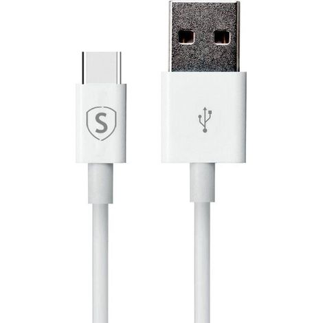 Usb C Kabel Zum Schnellladen 2 4 A 0 25 M Wei