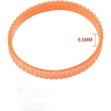 Lot de 10 courroies d'entraînement pour rabot électrique en polyuréthane de 9,6 mm de largeur pour 1900B (orange)